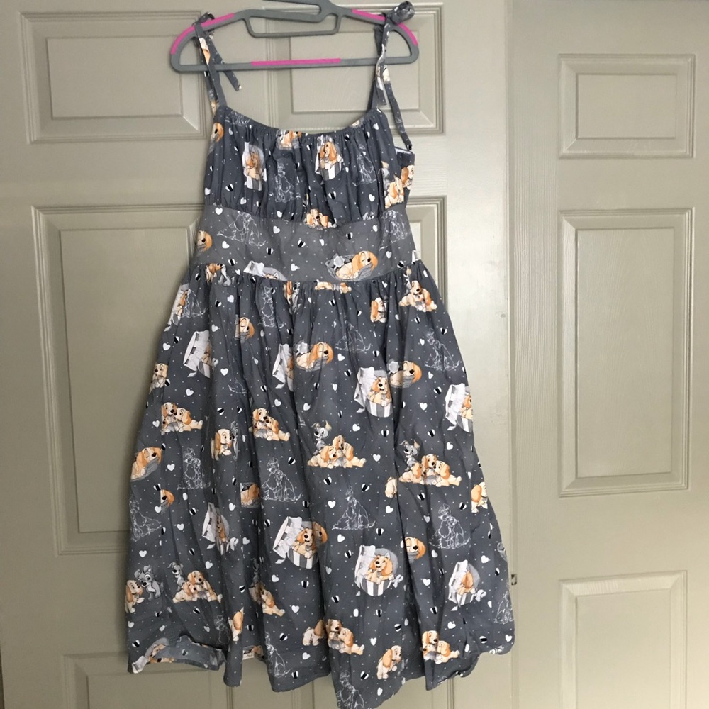 Disney Lady and the tramp custom pin up dress